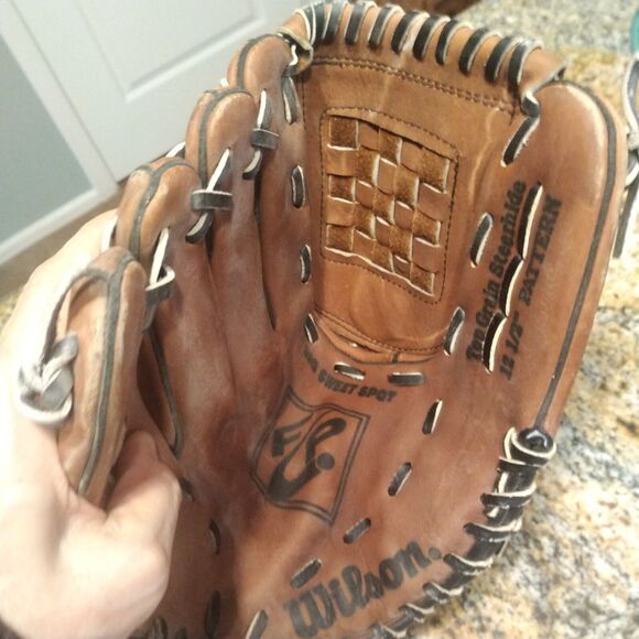 Rare Wilson Baseball Glove A9616 FP3 Fast Pitch 12.5'' LHT Left Throw Steerhide - Picture 5 of 11